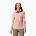 Bluză polară damă Columbia Glacial IV 1/2 Zip eraser pink