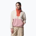 Bluză pentru femei Columbia Sequoia Grove 1/2 Zip Fleece chalk/eraser pink/tuscan 4