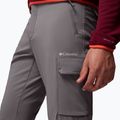 Pantaloni de trekking pentru bărbați Columbia Tech Trail Utility Winter city grey 8