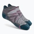 Șosete de trekking Smartwool Hike Light Cushion Low Ankle pentru femei, de culoare cărbune-gri deschis