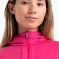 Geacă de trekking pentru femei Icebreaker Quantum III Zip Hood tempo/electron pink/cb 4