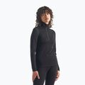 Bluză termoactivă pentru femei icebreaker 260 Tech LS Half Zip black