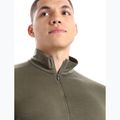 Bluza termică pentru bărbați icebreaker Merino 200 Oasis Half Zip loden 4