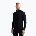 Bluză termoactivă pentru bărbați icebreaker 260 Tech LS Half Zip black