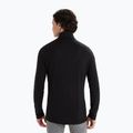 Longsleeve termoactiv pentru bărbați icebreaker Merino 200 Oasis Half Zip black 3