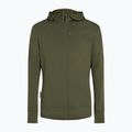 Bluză pentru bărbați icebreaker Merino 260 Quantum IV Zip Hoodie loden 10