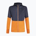 Bluză de trekking pentru bărbați icebreaker Merino 200 Realfleece Descender Zip Hoodie graphite/ray 13