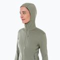 Bluză de trekking pentru femei  icebreaker Merino 260 Quantum IV Zip Hoodie lichen 4