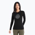 Tricou termic pentru femei icebreaker 200 Oasis negru IB0A56I10011