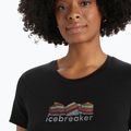 Tricou termic pentru femei icebreaker Tech Lite II Mountain Geology negru IB0A56IS0011 4