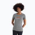 Tricou de trekking pentru femei Icebreaker Tech Lite II gri IB0A56IS0041