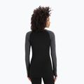 Bluză termică damă icebreaker ZoneKnit 260 jet hthr/black/metro hthr/cb 3