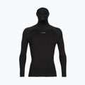 Bărbați Icebreaker Merino LS Roll Neck tricou termic negru IB0A56KO0011 6