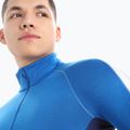 Bluză termică pentru bărbați icebreaker ZoneKnit 260 Half Zip lazurite/royal navy/snow/cb 5