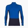 Bluză termică pentru bărbați icebreaker ZoneKnit 260 Half Zip lazurite/royal navy/snow/cb 8