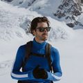 Bluză termică pentru bărbați icebreaker ZoneKnit 260 Half Zip lazurite/royal navy/snow/cb 11