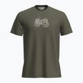 Tricou de trekking pentru bărbați icebreaker Merino 150 Tech Lite SS Tee Adventure Ride loden