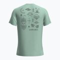 Tricou de trekking pentru bărbați Icebreaker Merino 125 Cool-Lite Sphere Tee Explore More mint 2