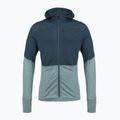 Bluză de trekking pentru bărbați icebreaker Merino 200 RealFleece Descender Zip Hoodie abyss/blue ash/black