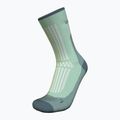 Șosete de trekking pentru bărbați icebreaker Merino Hike+ Ultralight Crew mint/blue ash