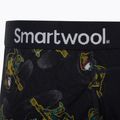 Bărbați Smartwool Merino Merino Print Boxer Brief Boxeri termici boxeri negri și galbeni 15151 4