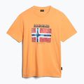 Tricou Napapijri NP0A4H22 naranja pentru bărbați 5