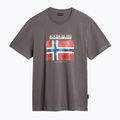 Tricou Napapijri pentru bărbați NP0A4H22 gris 4