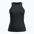 Tricou de trekking pentru femei icebreaker Merino Blend Rib Lotus Tank black