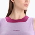 Tricou termic pentru femei icebreaker Zoneknit Cropped Bra-Tank purple gaze 4
