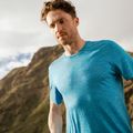 Cămașă de trekking pentru bărbați Icebreaker Sphere II SS albastru 0A56C6 11