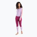 Bluză termică damă icebreaker 125 Zoneknit Crewe purple gaze 2