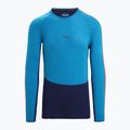 Bluză termică pentru bărbați icebreaker 125 Zoneknit Crewe geo blue 7