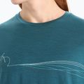 Tricou termic pentru bărbați icebreaker Tech Lite II Cadence Paths verde IB0A56N87281 4