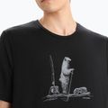 Tricou termic pentru bărbați icebreaker Tech Lite II Polar Paddle negru IB0A56NA001111 4