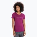 Tricou termic pentru femei icebreaker Tech Lite II Moon Phase maro maro IB0A56NO7351