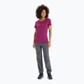 Tricou termic pentru femei icebreaker Tech Lite II Moon Phase maro maro IB0A56NO7351 2