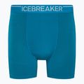 Boxeri termici pentru bărbați Icebreaker Anatomica Geo Blue 103029
