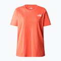 Tricou de trekking pentru femei The North Face Foundation Graphic portocaliu NF0A55B2LV31 5