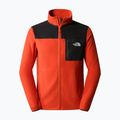 Bluză de trekking pentru bărbați The North Face Homesafe Full Zip Fleece maro-neagră NF0A55HLSV61
