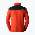 Bluză de trekking pentru bărbați The North Face Homesafe Full Zip Fleece maro-neagră NF0A55HLSV61 2