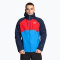 Jachetă de ploaie pentru bărbați The North Face Stratos albastru marin și roșu NF00CMH9IM51