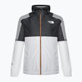 Geacă de vânt pentru bărbați The North Face MA Wind Full Zip alb, negru și gri NF0A823XIKB1