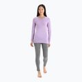 Tricou termic pentru femei Icebreaker 200 Oasis LS Crewe Purple Gaze 104375 2