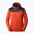 Hanorac de trekking pentru bărbați The North Face Reaxion Fleece P/O Hoodie portocaliu NF0A7ZA8IMW1 5