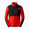 Hanorac de trekking pentru bărbați The North Face Glacier Pro FZ roșu NF0A5IHSWU51