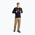 Longsleeve pentru bărbați icebreaker Merino 200 Oasis Crewe SkiingYeti midnight navy 2