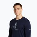 Longsleeve pentru bărbați icebreaker Merino 200 Oasis Crewe SkiingYeti midnight navy 6