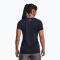 Under Armour Tech SSC tricou de antrenament pentru femei midnight navy/cadet/metallic silver 2