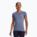 Under Armour HeatGear Armour tricou de antrenament pentru femei albastru 1328964