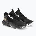 Under Armour GS Lockdown 6 pantofi de baschet pentru copii negru 3025617 4